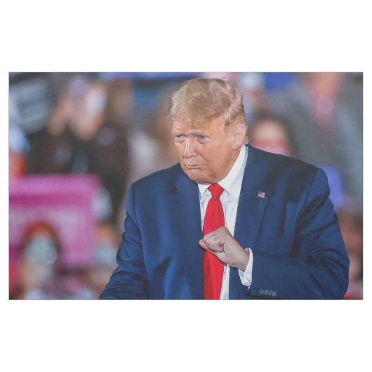 Trump Dance grappig Stof (Yard (91,4 cm))