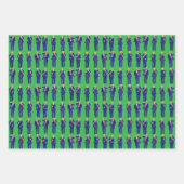 Trump Dance | Grappig Trump Dancing Blue Gift Inpakpapier Vel (Voorkant 2)