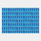 Trump Dance | Grappig Trump Dancing Blue Gift Inpakpapier Vel (Voorkant)