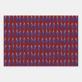 Trump Dance | Grappig Trump danscadeau Inpakpapier Vel (Voorkant 3)