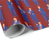 Trump Dance | Happy Trump danscadeau Cadeaupapier (Rol Hoek)