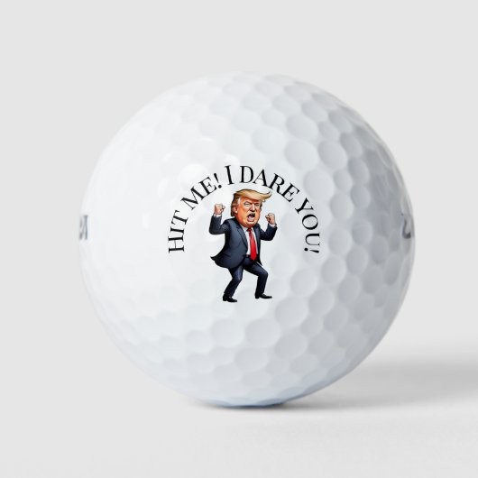 Trump Dance personaliseren Golfballen (Voorkant)