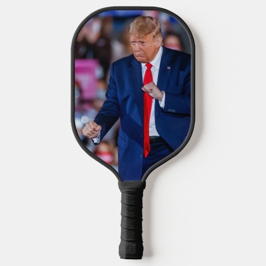 Trump Dance Pickleball Paddle (Achterkant)