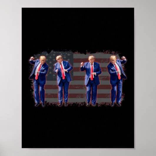 Trump Dance Poster (Voorkant)