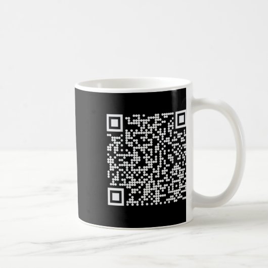Trump Dance QR Funny President Dance Code (op de a Koffiemok (Rechts)