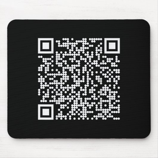 Trump Dance QR Funny President Dance Code (op de a Muismat (Voorkant)