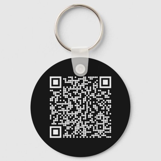 Trump Dance QR Funny President Dance Code (op de a Sleutelhanger (Voorkant)