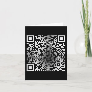 Trump Dance QR Funny President Trump Dancing Code Kaart
