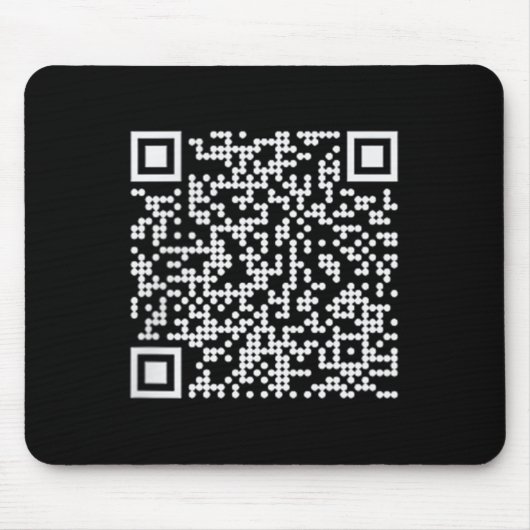 Trump Dance QR Funny President Trump Dancing Code Muismat (Voorkant)