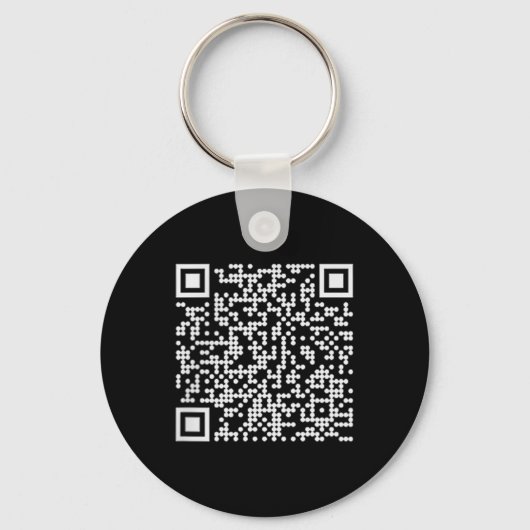 Trump Dance QR Funny President Trump Dancing Code Sleutelhanger (Voorkant)