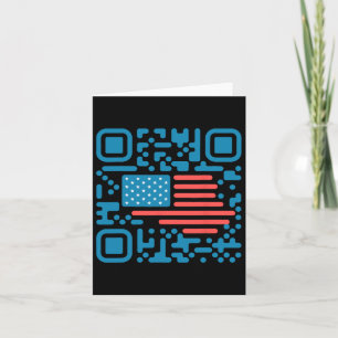 Trump Dance Troll QR Grappig President Trump Dance Kaart