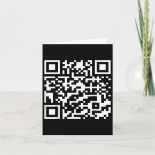 Trump Dance Troll QR Grappig President Trump Dance Kaart