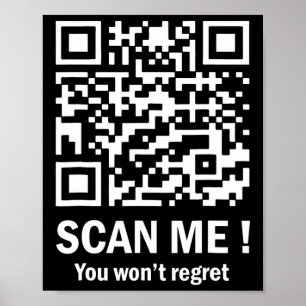 Trump Dance Troll QR Grappig President Trump Dance Poster