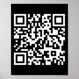 Trump Dance Troll QR Grappig President Trump Dance Poster