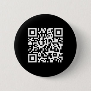 Trump Dance Troll QR Grappig President Trump Dance Ronde Button 5,7 Cm