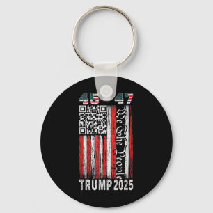 Trump Dance Troll QR Grappig President Trump Dance Sleutelhanger