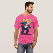 Trump Dance Troll Qr T-shirt (Voorkant volledig)