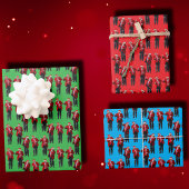 Trump Dance | Trump Santa Hat Claus Dance Inpakpapier Vel