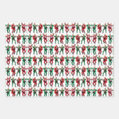 Trump Dancing | Trump Santa Hat Dance Kerstmis Inpakpapier Vel (Voorkant)