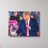 Trump Dans Grappig Canvas Afdruk (Voorkant)