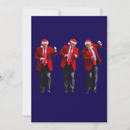 Trump Dans Kerstkaart
