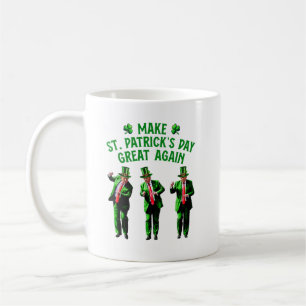 Trump-dansen maken St. Patrick's Day weer geweldig Koffiemok