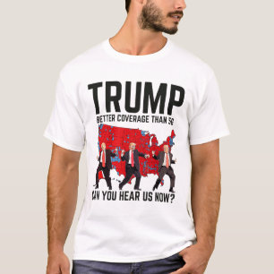 Trump danst betere dekking dan 5G kun je horen T-shirt