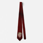 TRUMP DARK RED EN BLACK STROPDAS (Voorkant)