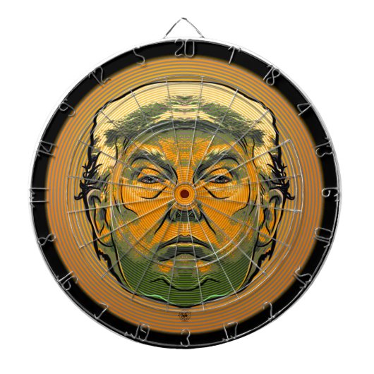 TRUMP DARTBOARD DARTBORD (Voorkant)