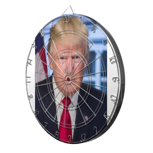 Trump Dartboard Dartbord (Voorkant Rechts)
