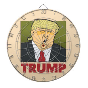 TRUMP-dartboard Dartbord