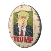 TRUMP-dartboard Dartbord (Voorkant Rechts)
