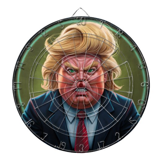 Trump Dartboard: een politiek doel Dartbord (Voorkant)