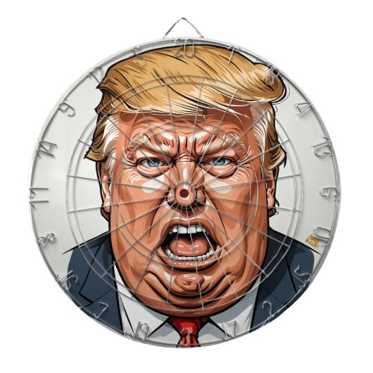 🎯 Trump Dartboard - Take Your Best Shot Dartbord (Voorkant)