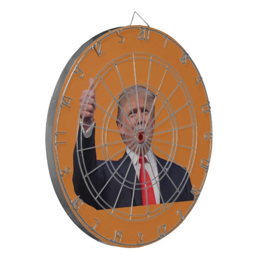 Trump Dartbord (Voorkant Links)