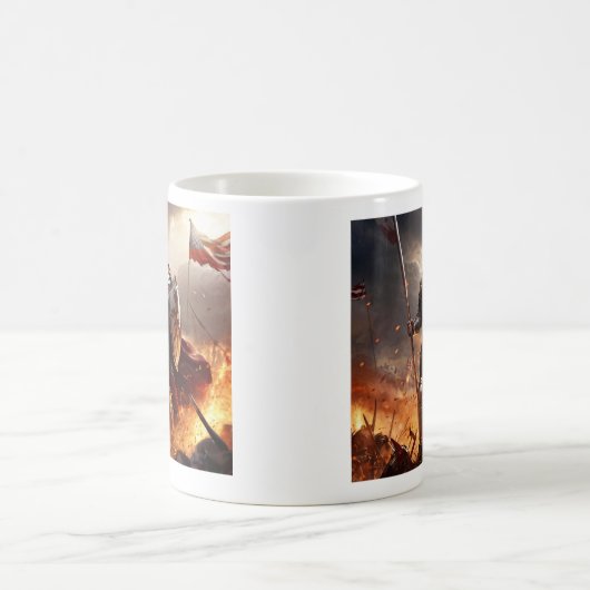 Trump de Amerikaanse Guardian Coffee Mok (Center)