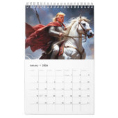 Trump de Amerikaanse Ridder Kalender (Jan 2026)