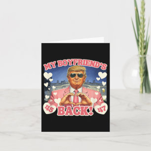 Trump de CK-Valentijnsdag van mijn vriend Pink 45  Kaart