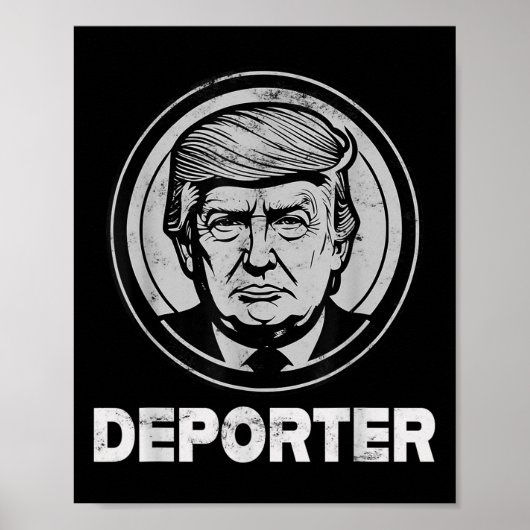 Trump de Deporter Poster (Voorkant)