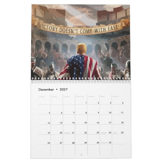 Trump de Gladiator Kalender (Dec 2027)
