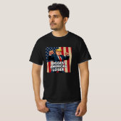 Trump De Grootste Amerikaanse Verliezer T-shirt (Voorkant volledig)