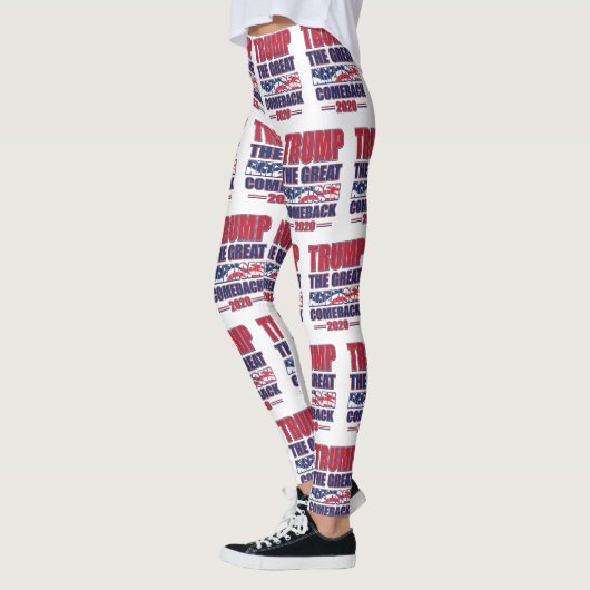 Trump de grote Amerikaanse Comeback Leggings (Links)