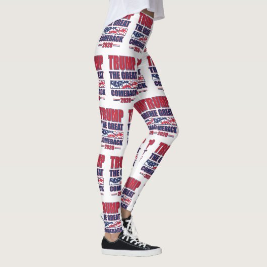 Trump de grote Amerikaanse Comeback Leggings (Rechts)