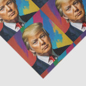 Trump de kleur tissuepapier (Detail)