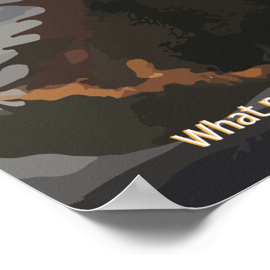 Trump de Ridder vecht tegen het Hydra-Poster Poster (Hoek)