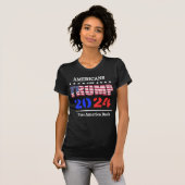 TRUMP DE TERUGKEER, terug Donald Trump 2024  T-shirt (Voorkant volledig)
