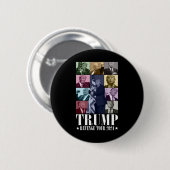 Trump De Wraak Tour 2024 Grappig Ronde Button 5,7 Cm (Voorkant /achterkant)
