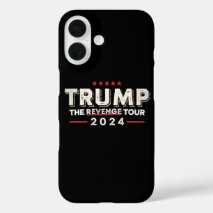 Trump De Wraak Tour 2024 Vintage iPhone 16 Hoesje