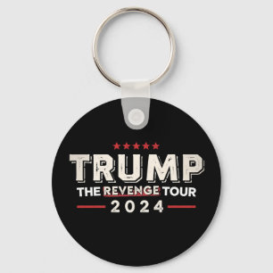 Trump De Wraak Tour 2024 Vintage Sleutelhanger