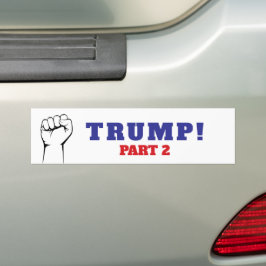 TRUMP DEEL 2 BUMPERSTICKER